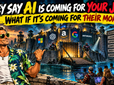 THEY SAY AI IS COMING FOR YOUR JOB. WHAT IF IT'S COMING FOR THEIR MOAT
